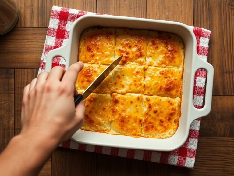 Bake for 20 to 25 minutes, turning the pan around halfway through the baking time