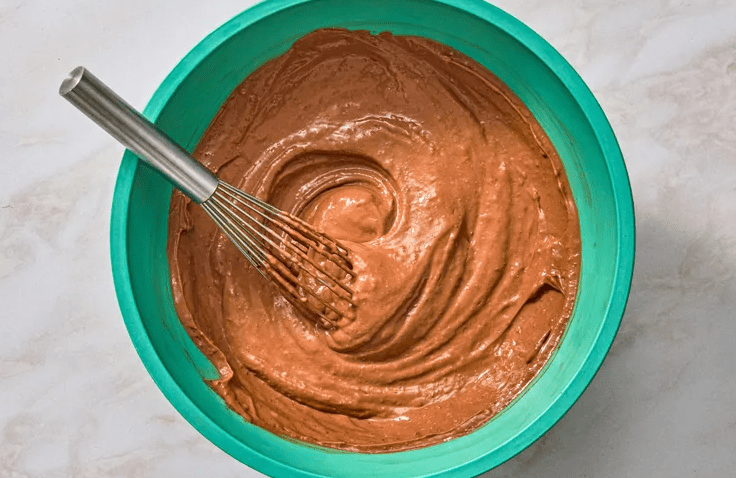 Whisk together the pudding mix and milk or half and half until the mix is dissolved and the pudding is just thickened