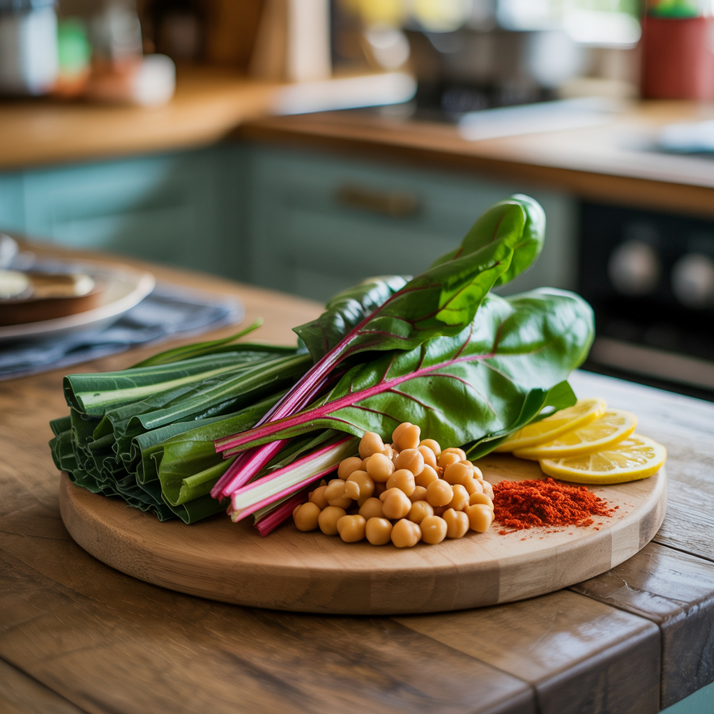Greens and flavor add-ins for creamy white bean variations